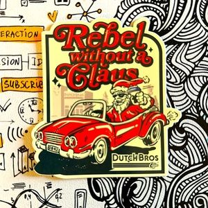 Dutch Bros Coffee - December 2023 Sticker Drop